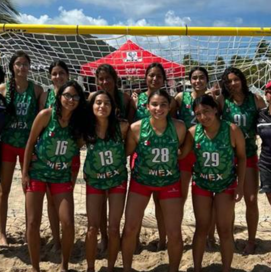 México asegura su presencia en handball de playa femenil en Dakar 2026