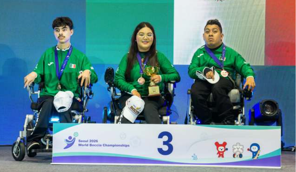 México hace historia y conquista bronce en el Mundial de Boccia Seúl 2026