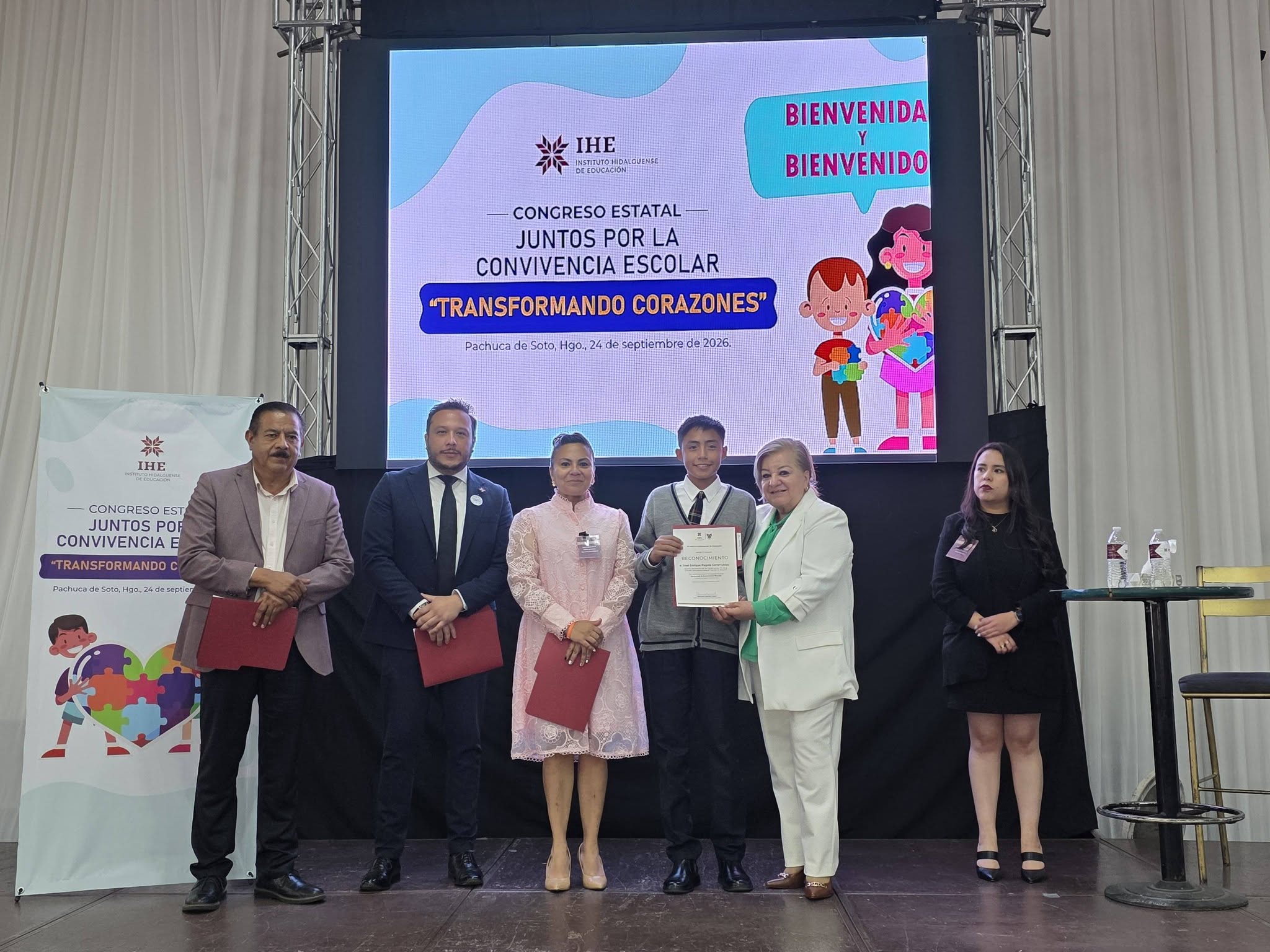 Realiza SEPH Congreso Estatal “Juntos por la Convivencia Escolar”