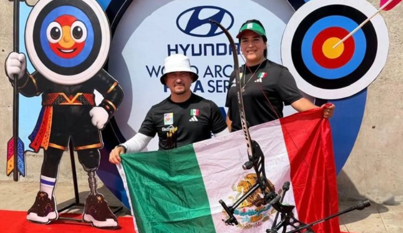 Samuel Molina conquista oro para México en la Serie Mundial de Para Tiro con Arco 2026