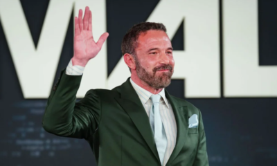 Ben Affleck llega a México para presentar su nueva película Animales