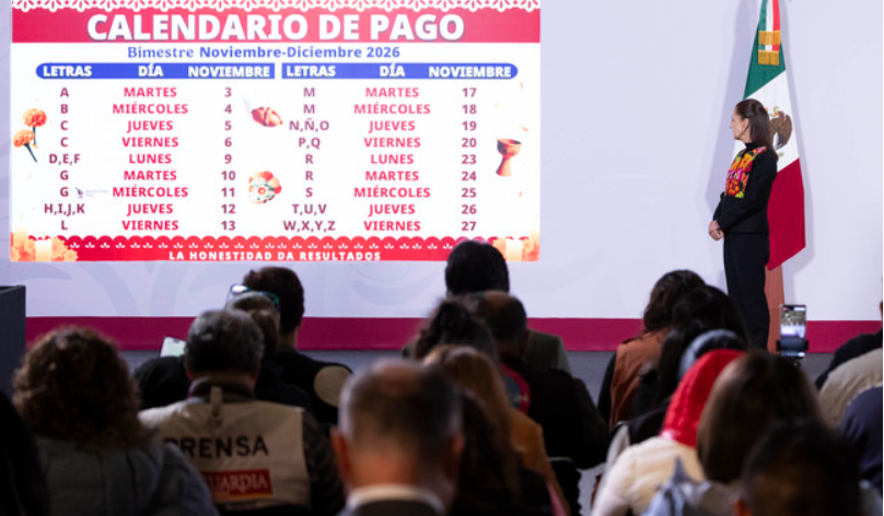 Programas para el Bienestar: depósitos del 3 al 27 de noviembre