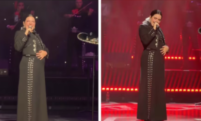 Camila Fernández anuncia su embarazo durante un concierto
