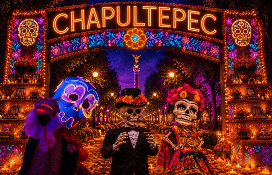 Chapultepec celebrará el Día de Muertos con el festival gratuito “El Sendero del Cempasúchil”