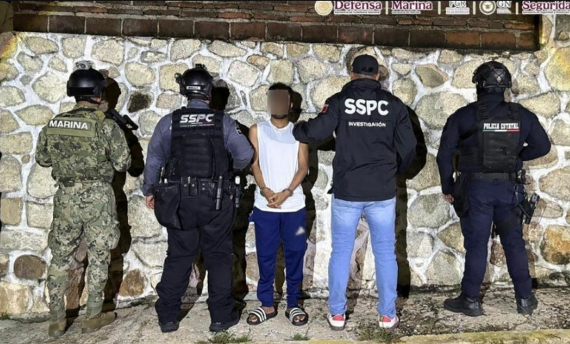 Detienen en Guerrero a presunto líder de célula criminal vinculada con “Los Rusos”