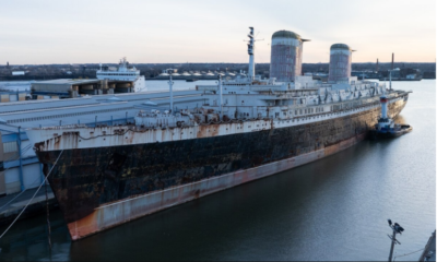 El histórico transatlántico SS United States será hundido para crear un arrecife artificial