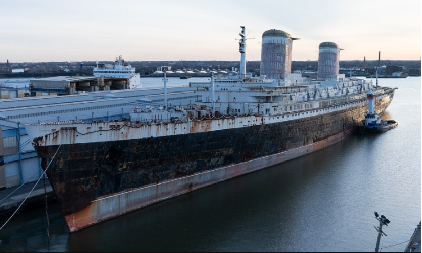 El histórico transatlántico SS United States será hundido para crear un arrecife artificial