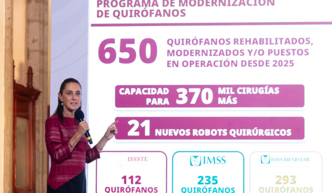 Gobierno de México fortalece el sistema de salud pública con inversión de 46 mil 700 millones de pesos