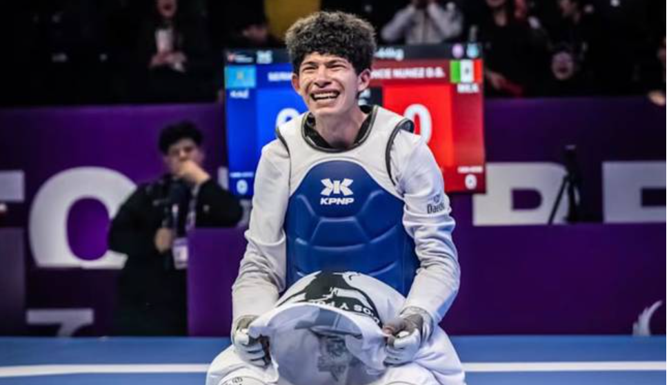 Guillermo Cortés representará a México en taekwondo en los Juegos Olímpicos de la Juventud Dakar 2026