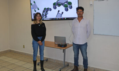 ITESHU apuesta por la innovación; desarrollan robot inteligente para optimizar el cuidado de cultivos