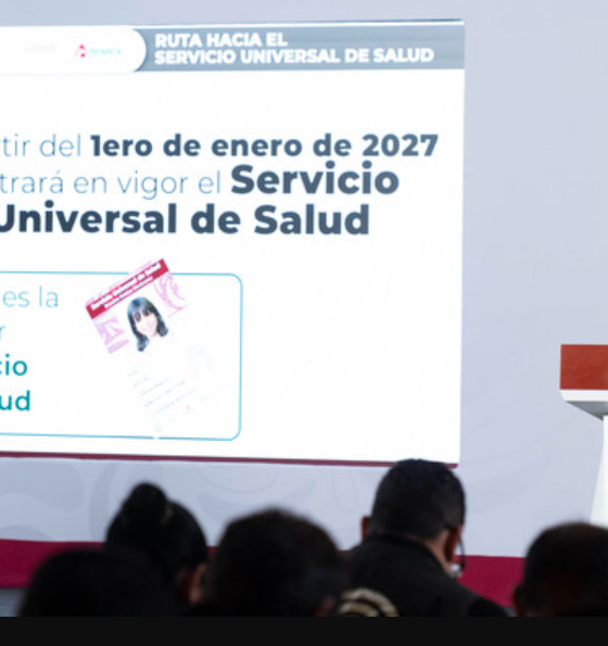 Iniciará en enero de 2027 la apertura de 12 mil 750 consultorios del Servicio Universal de Salud