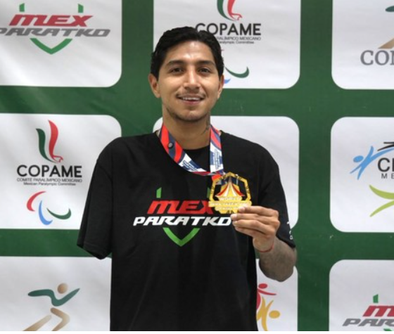 Juan Diego García afina su preparación rumbo al Mundial de Para Taekwondo Muju 2026