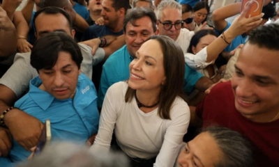 María Corina Machado regresa a Venezuela
