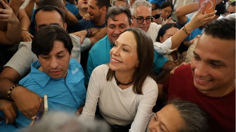 María Corina Machado regresa a Venezuela