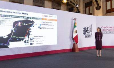 Mexicana, AIFA y Tren Maya avanzan con metas de crecimiento: Sheinbaum