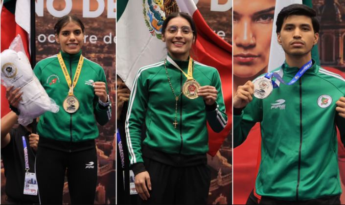 México conquista dos oros y una plata en el Panamericano Continental Élite de Boxeo Puebla 2026