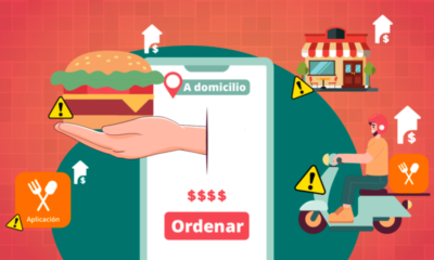 Profeco recomienda revisar cargos y tarifas al utilizar aplicaciones de comida a domicilio