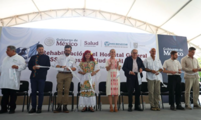 Sheinbaum entrega rehabilitación del Hospital General del IMSS Bienestar